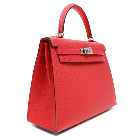 hermes bag rouge|Hermes bag price guide.